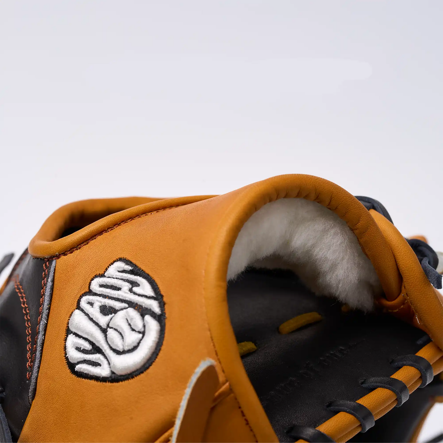 PO | One of One - Black Honey Tan Mod Trap Web | 11.75" LHT Pitcher's Glove