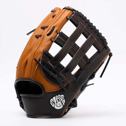 OF8 | One of One - Black Honey Tan H-Web | 12.75" Outfield Glove