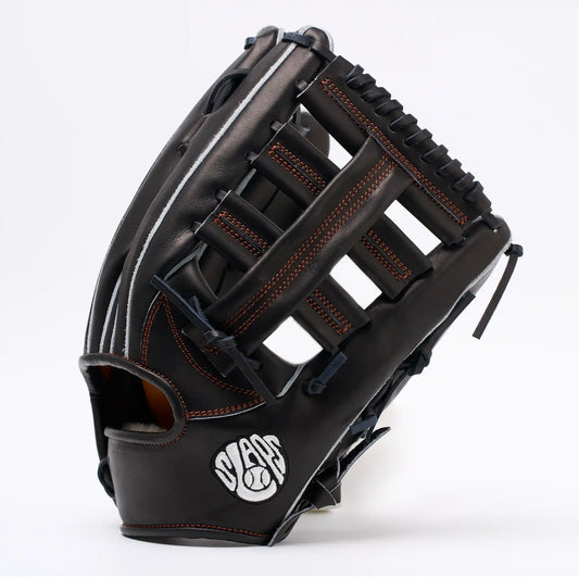 OF8 | One of One - Black Double Post Web | 12.75" Outfield Glove