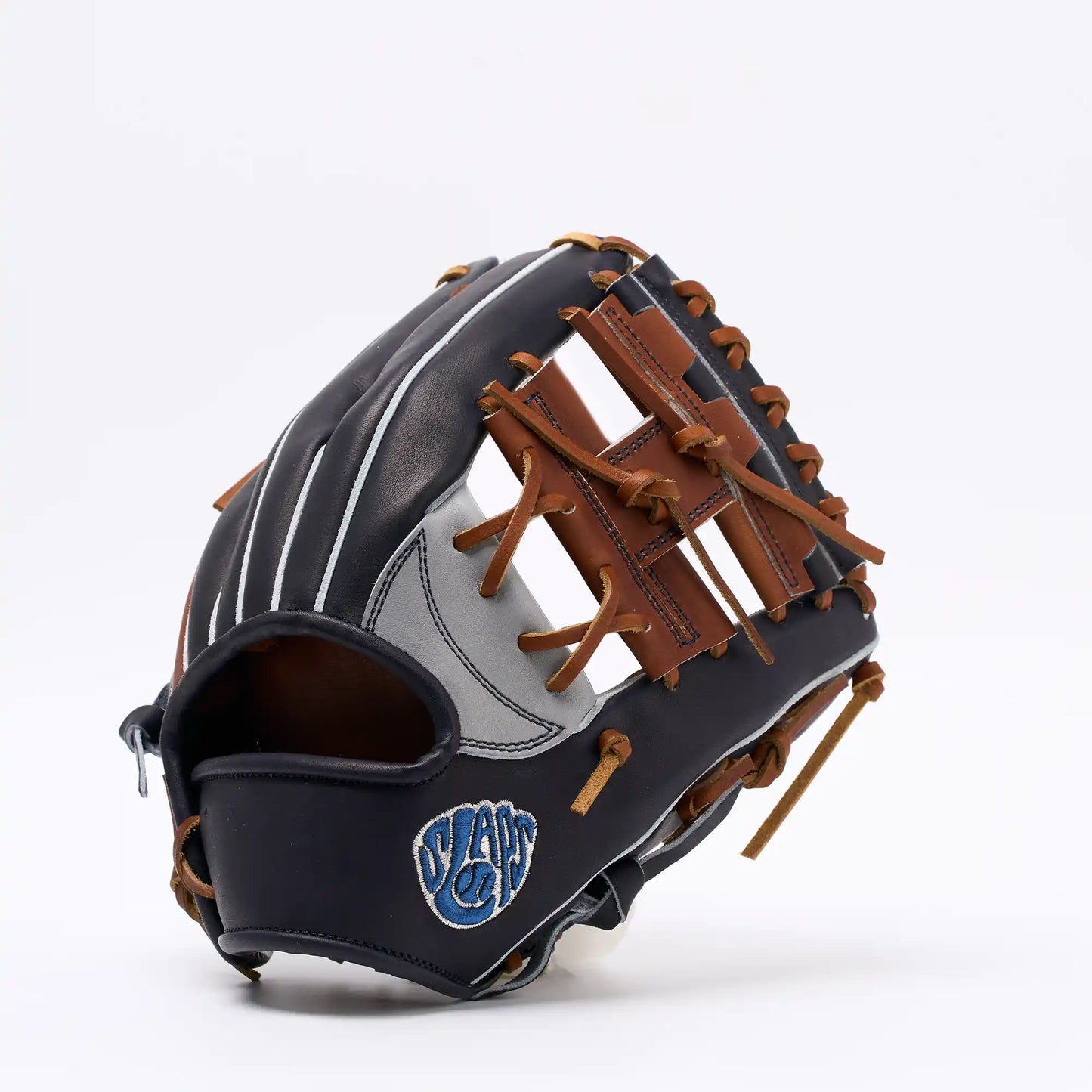 IF6 | One of One - Navy Brown Gray Hinge I-Web | 11.5" Infield Glove