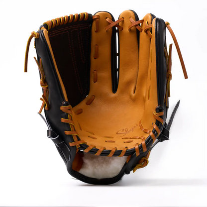 PO | One of One - Black Honey Tan Slaps Web | 12" Pitcher's Glove