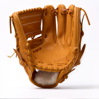 PO | One of One - Honey Tan Two Piece Web | 11.75" Pitcher's Glove
