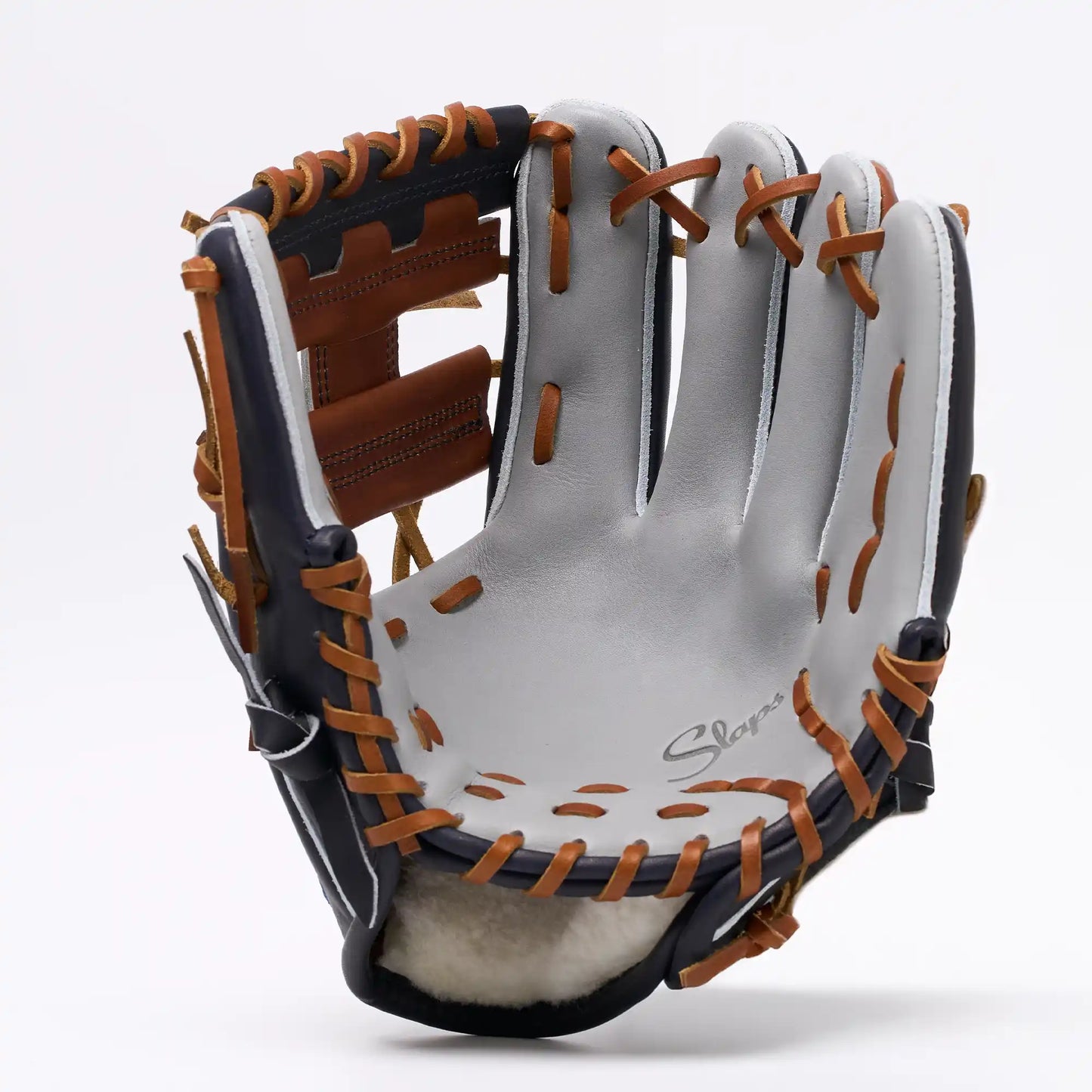 IF6 | One of One - Navy Brown Gray Hinge I-Web | 11.5" Infield Glove