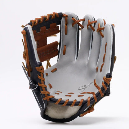 IF6 | One of One - Navy Brown Gray Hinge I-Web | 11.5" Infield Glove
