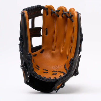 OF8 | One of One - Black Honey Tan H-Web | 12.75" Outfield Glove