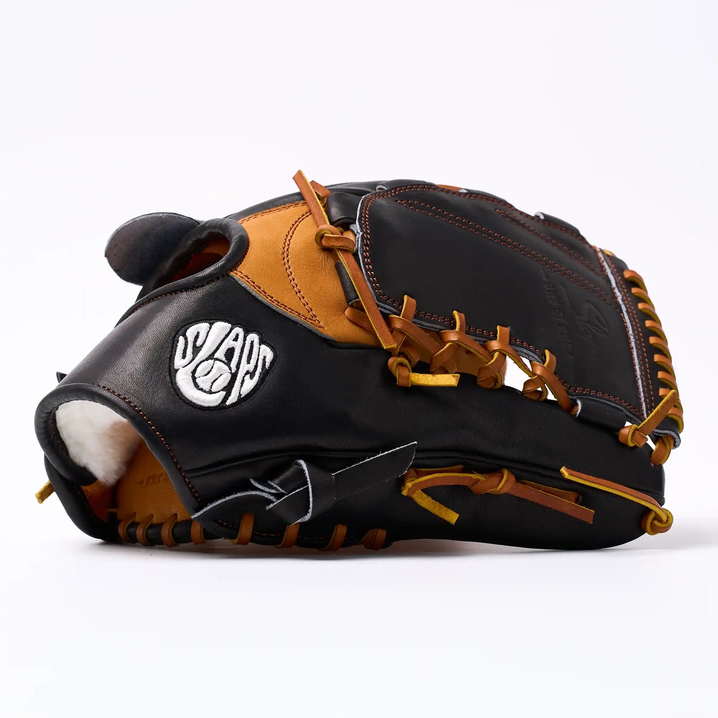 PO | One of One - Black Honey Tan Slaps Web | 12" Pitcher's Glove