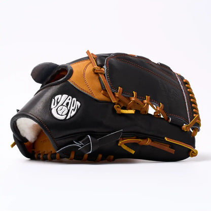 PO | One of One - Black Honey Tan Slaps Web | 12" Pitcher's Glove