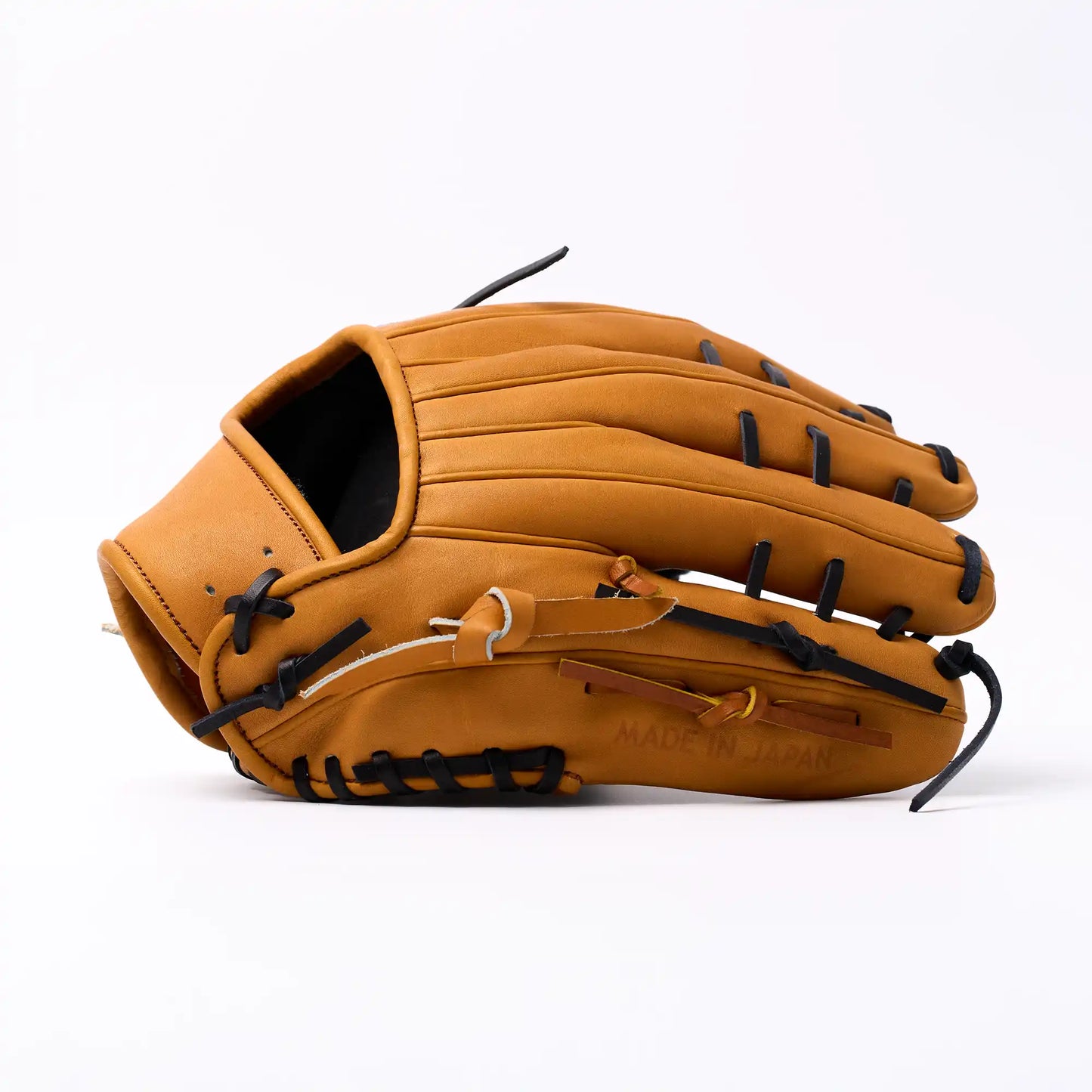 PO | One of One - Black Honey Tan Mod Trap Web | 11.75" LHT Pitcher's Glove