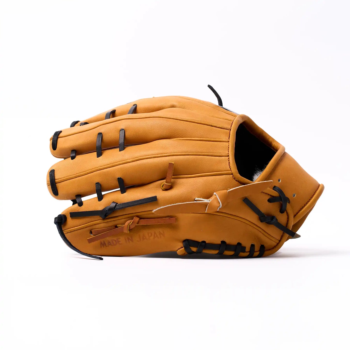 PO | One of One - Black Honey Tan Mod Trap Web | 11.75" Pitcher's Glove