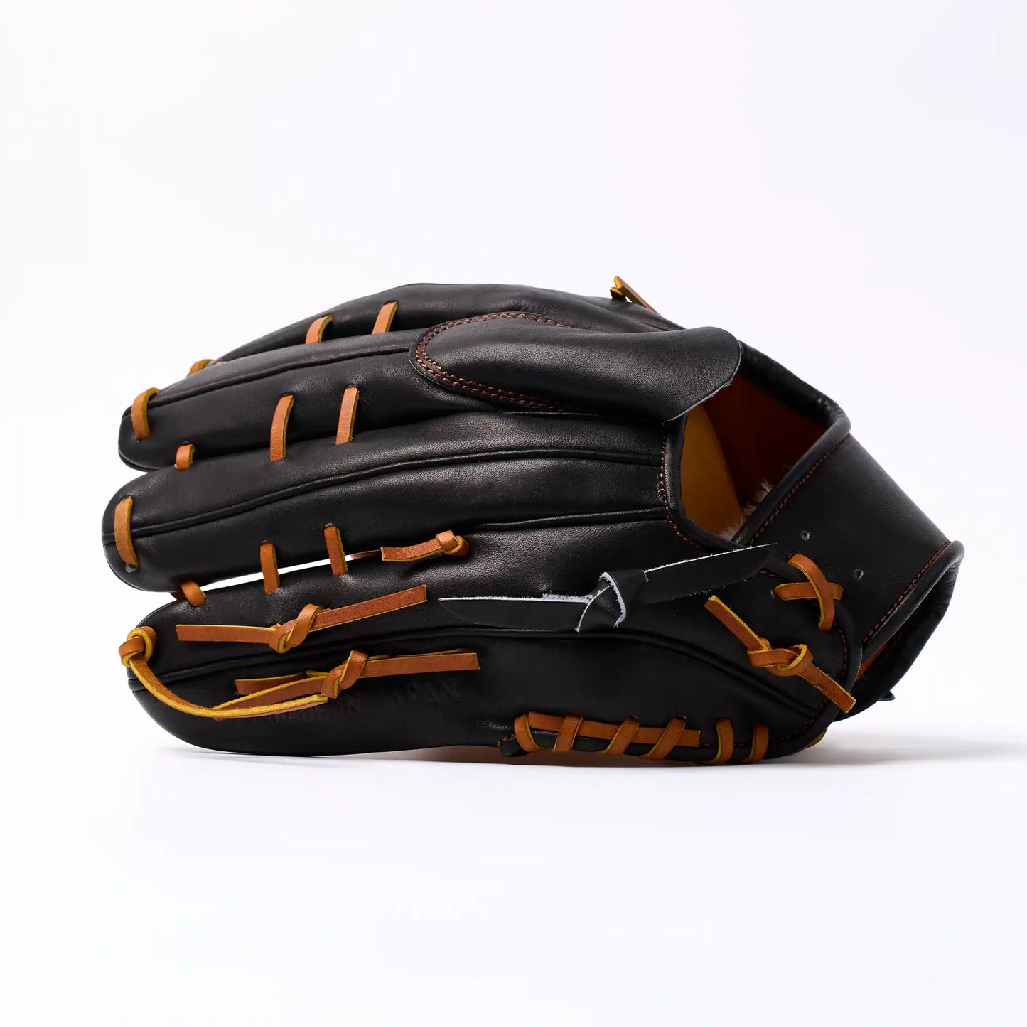 PO | One of One - Black Honey Tan Slaps Web | 12" Pitcher's Glove