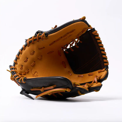 PO | One of One - Black Honey Tan Slaps Web | 12" Pitcher's Glove